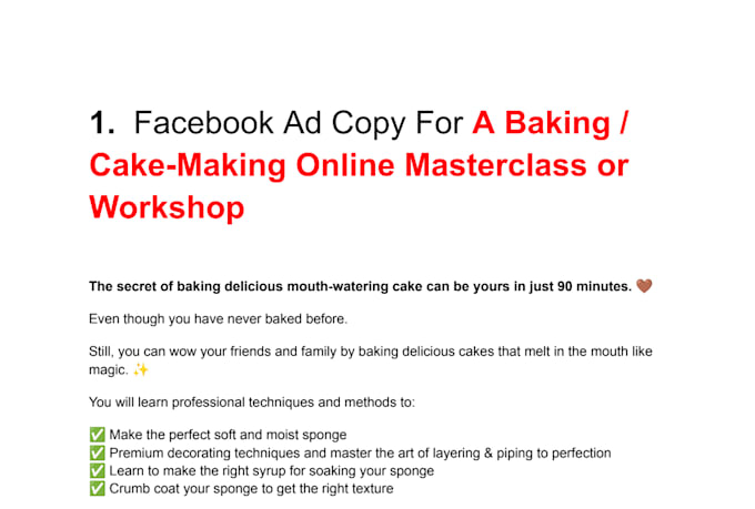 write an engaging ad copy that converts